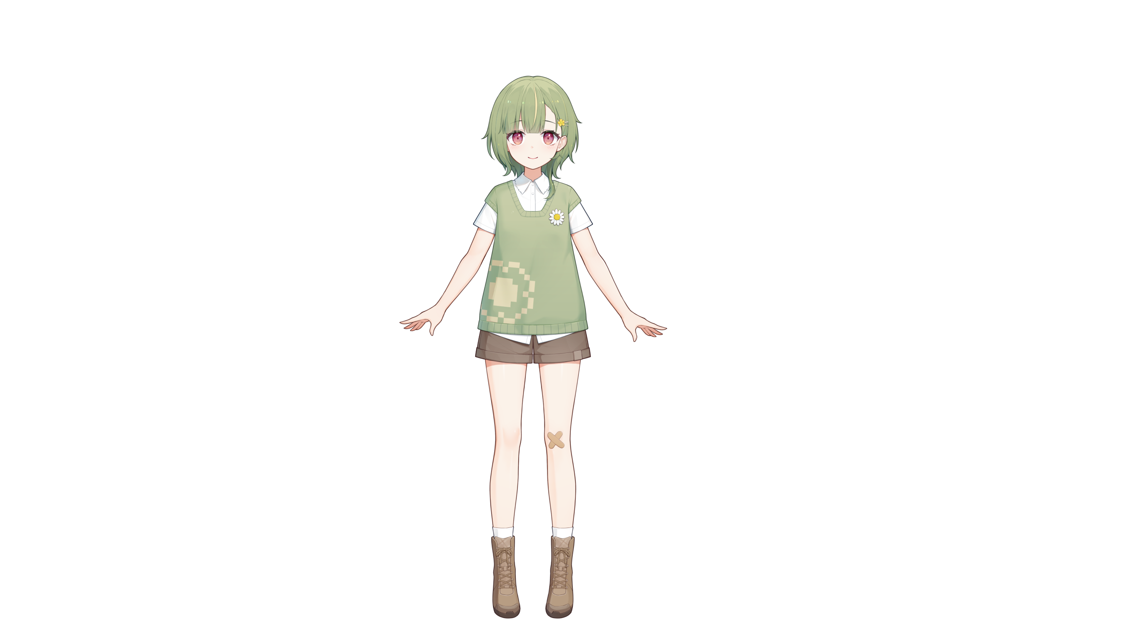 小松绿基础立绘