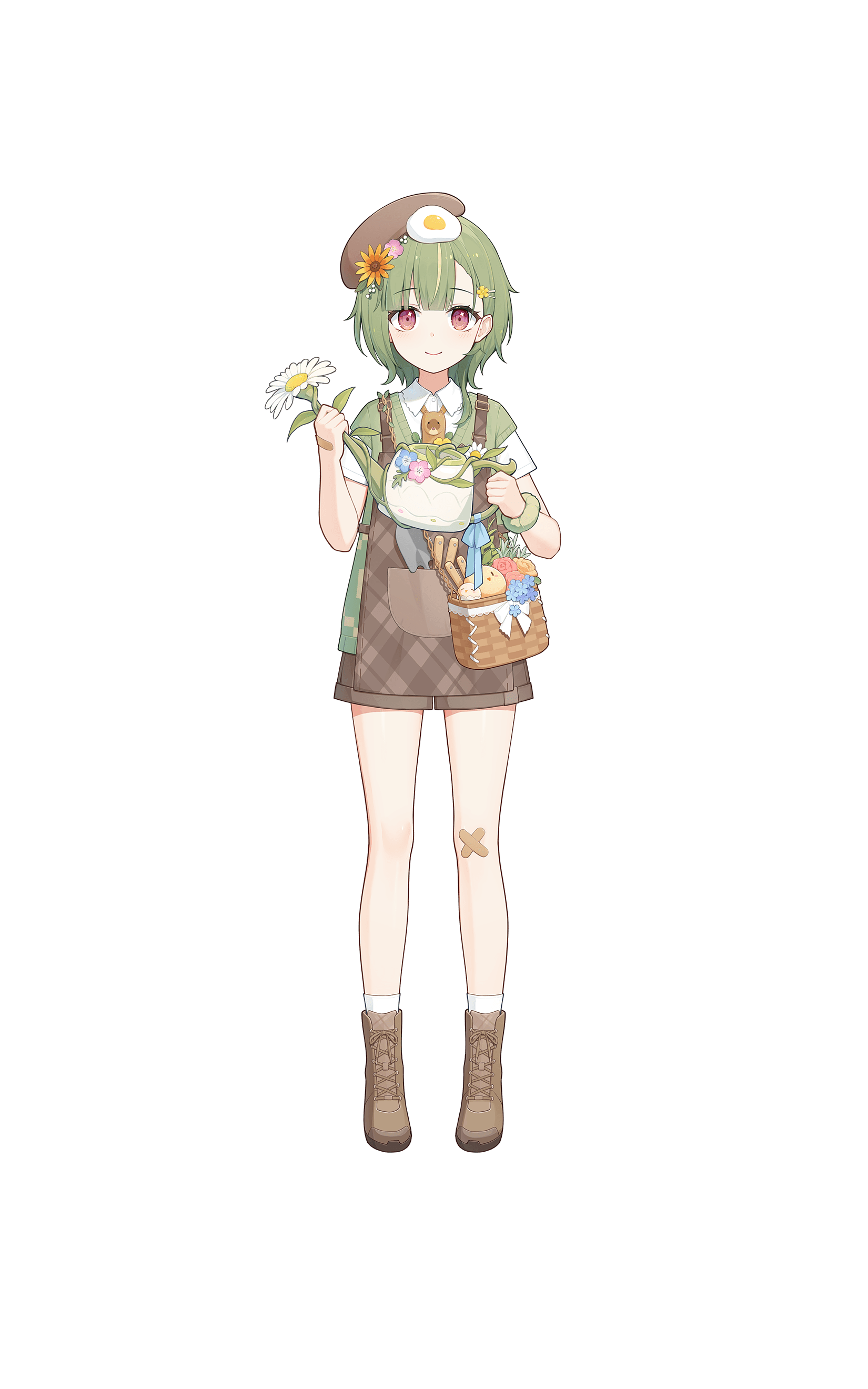 小松绿 · 雏菊造型